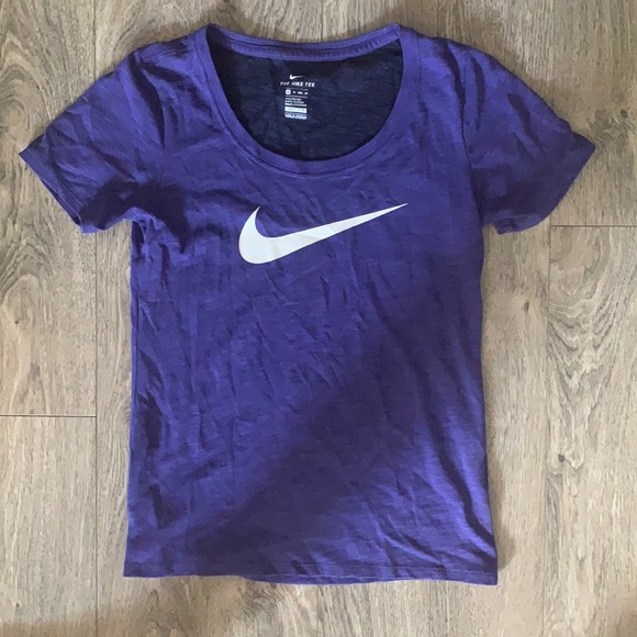 Purple Nike Dry-Fit Shirt - Picture 1 of 6